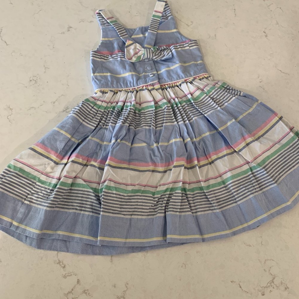 Stripe Polo Dress